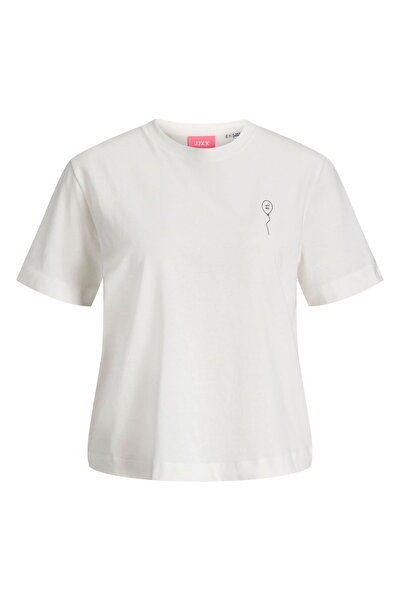 Jack & Jones Γυναικείο μπλουζάκι με στάμπα και λεπτομέρειες, κοντομάνικο - Su...