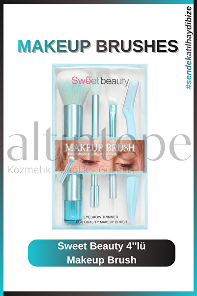 Altıntepeshop 4'lü Makeup Brush