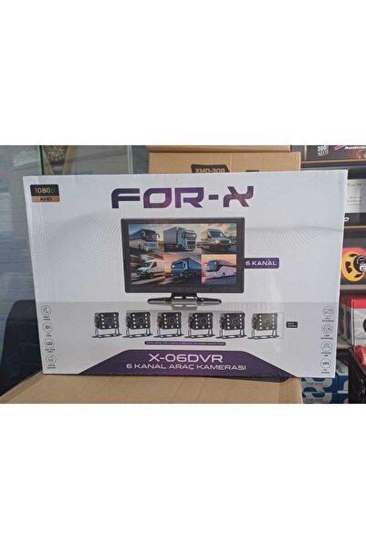 For-X FORX X-06DVR 6 KANAL ARAÇ KAYIT VE KAMERASI 10,1 İNÇ IPS