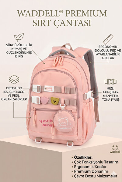Royal Glow Waddell Imported Quality Luxury Τσάντα Δημοτικού και Γυμνασίου 269...