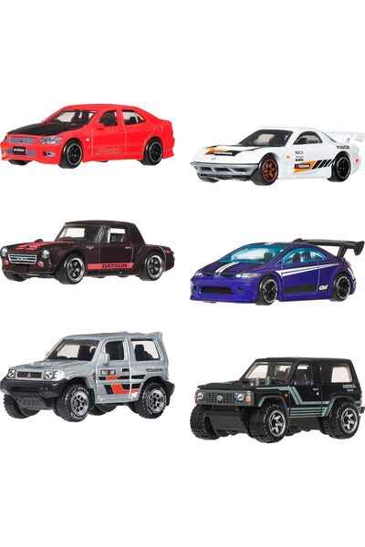HOT WHEELS سيارات متعددة ذات طابع ياباني JLB23