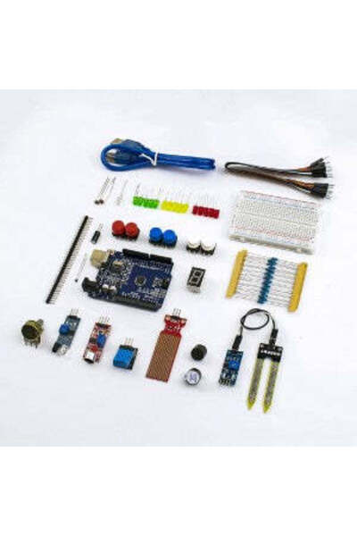 Generic Basic Starter Kit for Arduino Uno R3 DIY Kit - R3 Board / Breadboard ...