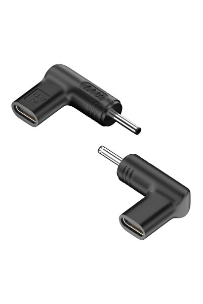 POWERTECH αντάπτορας τροφοδοσίας YX-02, USB-C σε 3.5x1.35mm, μαύρος