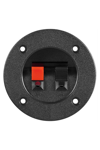 POWERTECH τερματικό ηχείου CAB-V037, Φ75mm, μαύρο