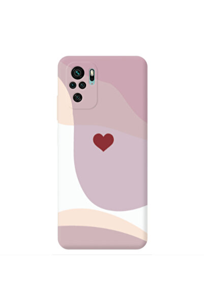 Other Xiaomi Redmi Note 10S Wavy Heart Transparent Silicone TPU Θήκη