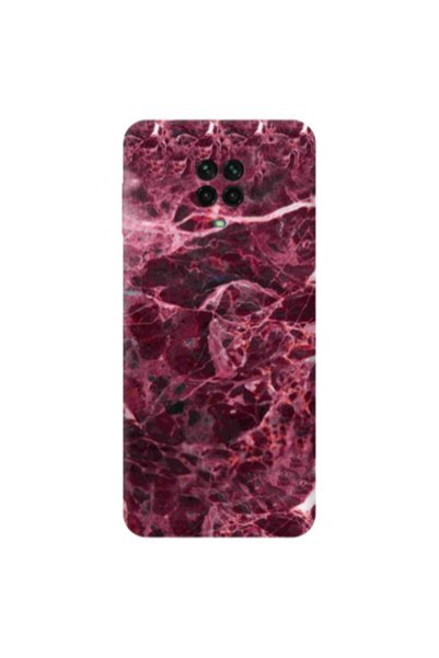 Other Xiaomi Redmi Note 9S Marble Cherry Transparent Silicone TPU Θήκη