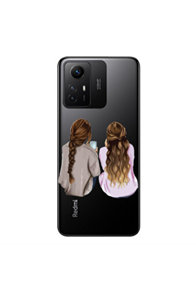 Other Xiaomi Redmi Note 12s Friends Transparent Silicone TPU Θήκη