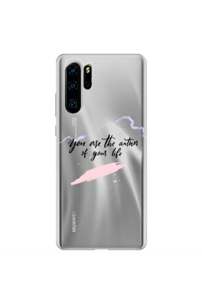 Other Huawei P30 Pro You are the authors Transparent Silicone TPU Θήκη
