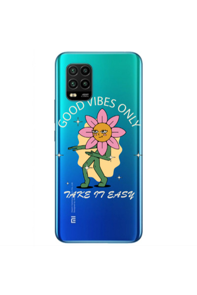 Other Xiaomi Mi 10 Lite Good Vibes Only Transparent Silicone TPU Θήκη