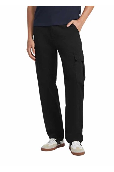 Guess Jeans Παντελόνι Cargo M4YB40WGCV1-JBLK - Black