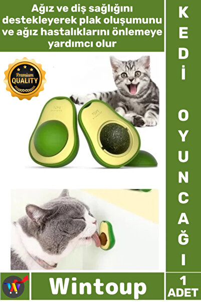 Wintoup # Toy Teeth Cleaning Stress Relieving Natural Catnip Interactive Educ...