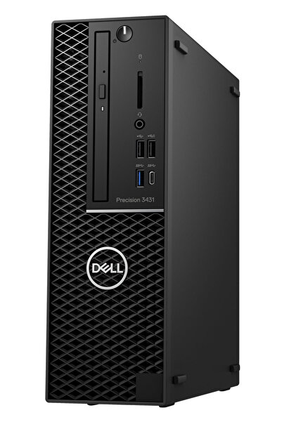 Dell PC Precision 3431 SFF, Refurbished Grade A Repainted, i5-9500, 8/256GB M...
