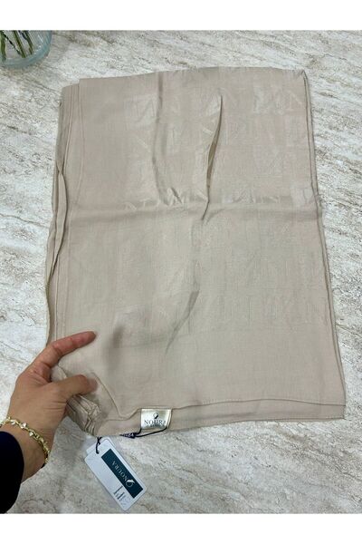 HAREM SCARF Noura Scarf Diamond Pamira Shawl Beige