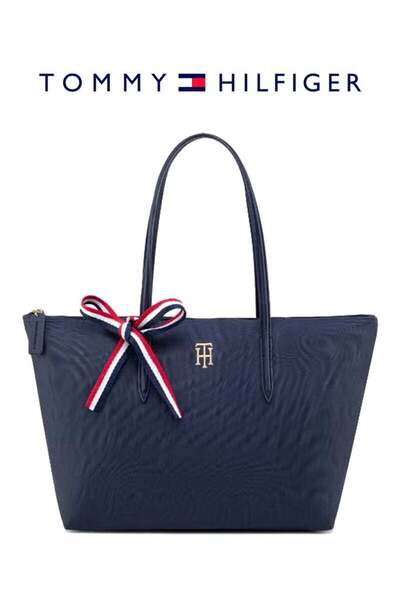 Tommy Hilfiger Perfume حقيبة يد نسائية، حقيبة كتف عصرية متعددة الاستخدامات بت...