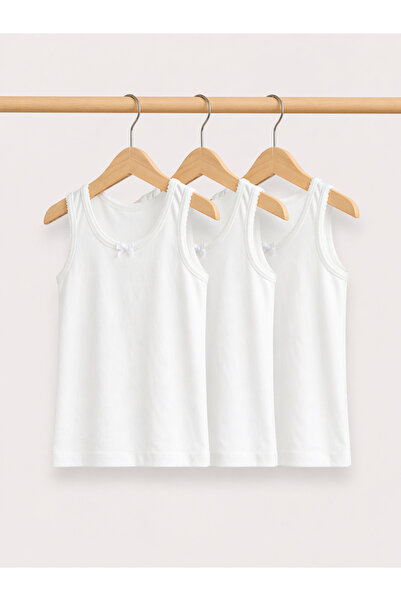Victor and Jane By Styli Pack of 3 - Girls Cotton Vest