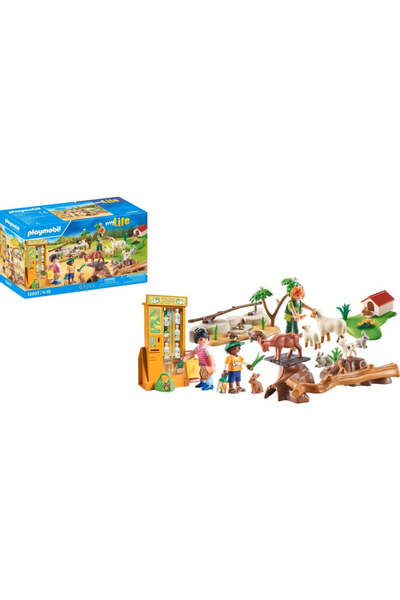 Playmobil Jucarie de rol mini gradina zoologica