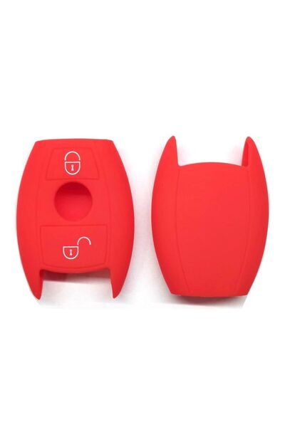 ŞENYILDIZ AKSESUAR Mercedes Compatible Silicone Key Case Cover 2-Key Model 2....