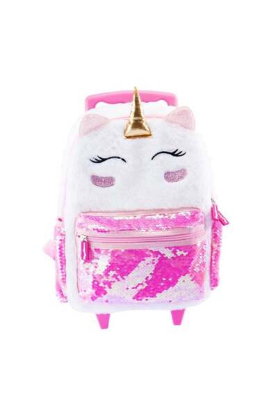 Girabrilla Magic Unicorn Trolley Çek Çek Tekerlekli Çanta