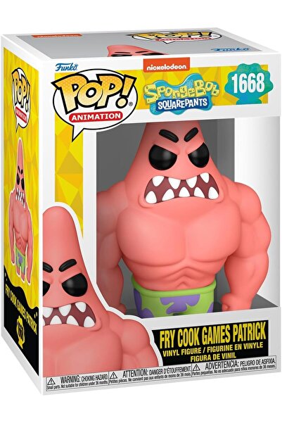 Funko Pop! Animation: Fry Cook Games Patrick Star
