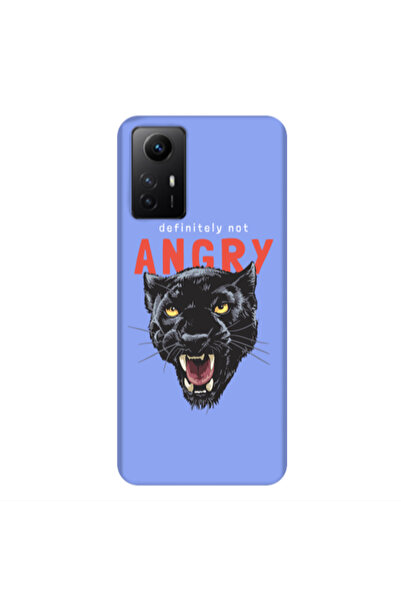 Other Xiaomi Redmi Note 12s Pointed teeth Light Purple Colored Silicone TPU Θήκη