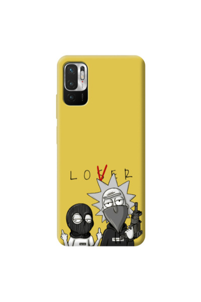 Other Xiaomi Redmi Note 10 Pro 5G Rick Loser Yellow Colored Silicone TPU Θήκη