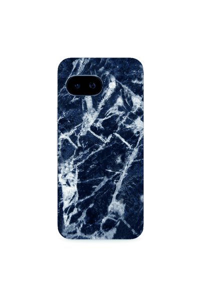 Other Google PIXEL 9A Marble Cracked Purple Transparent Silicone TPU Θήκη