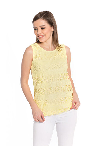 LC Waikiki Regular Fit Geometric Pattern Women's Tank Top