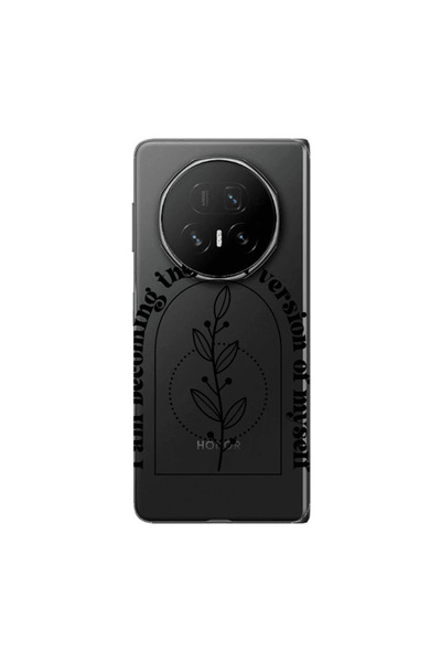 Other Honor Magic V5 I am Becoming Transparent Silicone TPU Θήκη