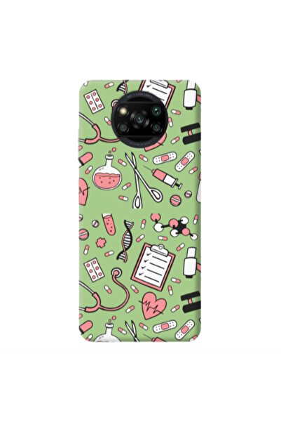 Other Xiaomi Poco X3 /X3 Pro Laboratory Light Green Colored Silicone TPU Θήκη