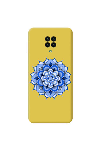 Other Xiaomi Redmi Note 9 Pro Manadala D9 Yellow Colored Silicone TPU Θήκη
