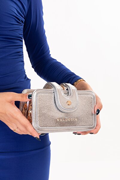 Gondol Women's Small Size Bag Wallet Ald.7482 Silver