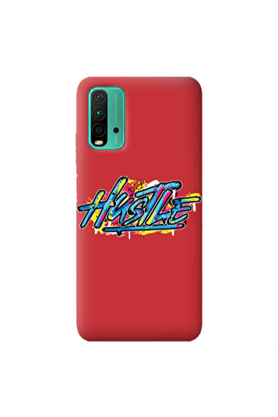 Other Xiaomi Poco M3 Hustle Red Colored Silicone TPU Θήκη