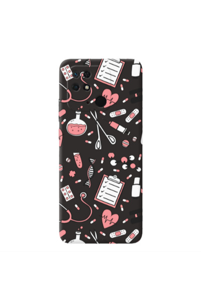 Other Xiaomi Redmi 10C Laboratory Black Colored Silicone TPU Θήκη
