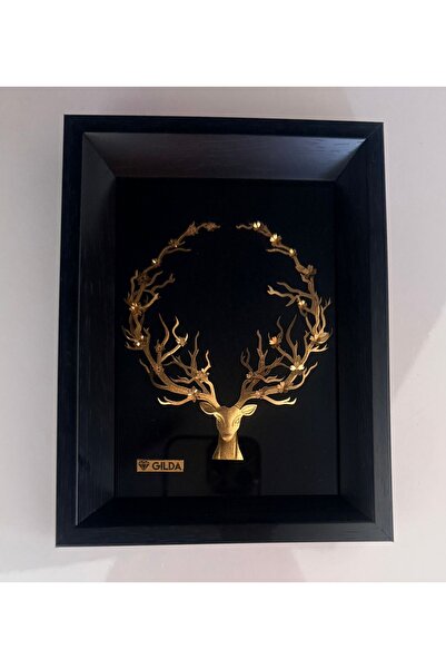 OEMarket Tablou placat aur 24K, ”CERB”