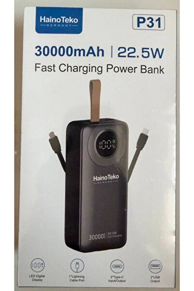 haino teko germany HAINOTEKO 30,000mAh FAST CHARGING POWERBANK