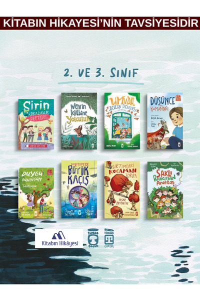Timaş Çocuk 2.3. SINIF- Şirin Arkadaşlık Defteri, Düşünce Kumandası, Zıpırtep...