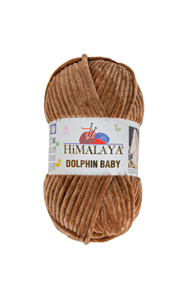 Himalaya Pređa za ručno pletenje za bebe Dolphin 100 gr 120 mt Velvet Plush p...