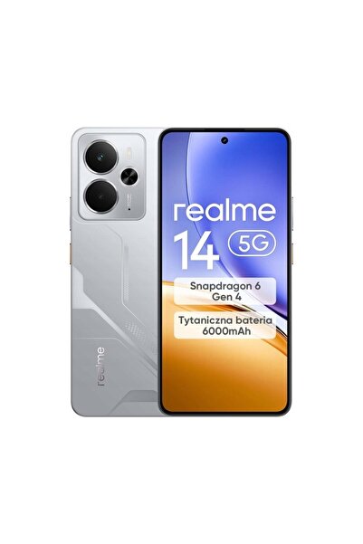 realme 14 5G 8 GB / 256 GB Dual SIM NFC smartphone AMOLED în culoarea Mecha S...