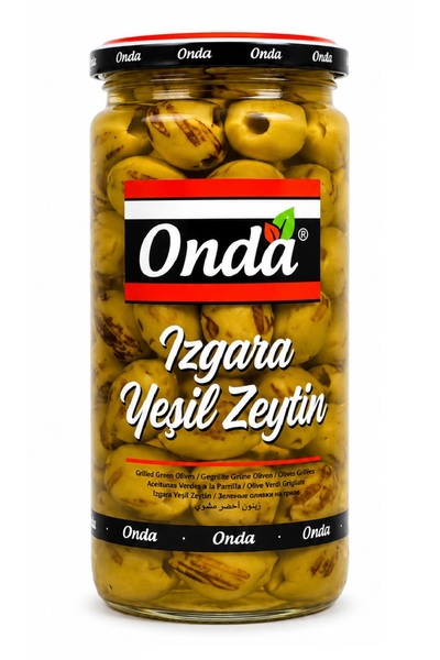 Onda Турско печен зелен маслинен оливиране със сърцевина 250 гр.