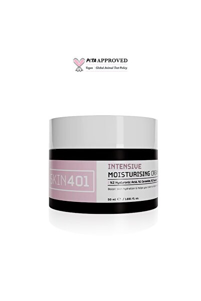 Skin 401 كريم مرطب مكثف لإصلاح الحاجز الجلدي 50 مل - سيراميد وحمض الهيالورونيك