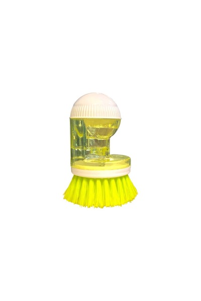 OEM Perie galbena pentru vase,aragaz,baie si suprafete oarecare su cu loc pen...