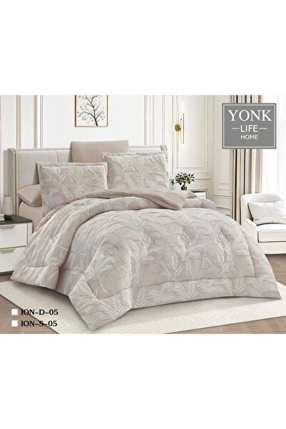 YONK Modern Bridal Bedspread 6 Pieces Set - Elegant Design and Contemporary T...