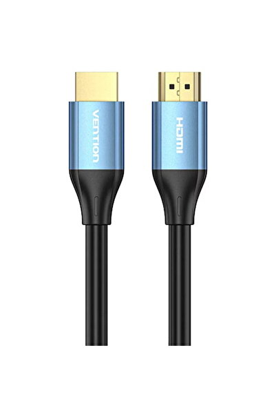 Vention Cablu video HDMI tată la tată 4K HD din aliaj de aluminiu, 5M, albast...