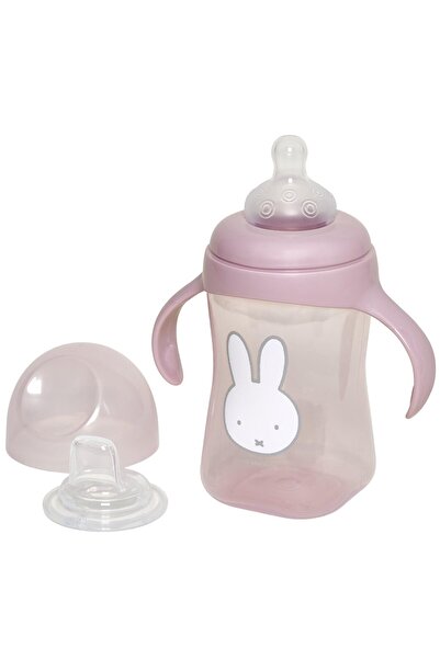 Miffy Μπουκάλι με Λαβές 2-1 300ml Ροζ KOKO