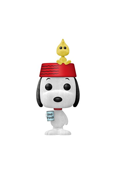 Funko Animație Pop Peanuts Snoopy cu Woodstock (Flocat) (Ediție Specială) # 2...
