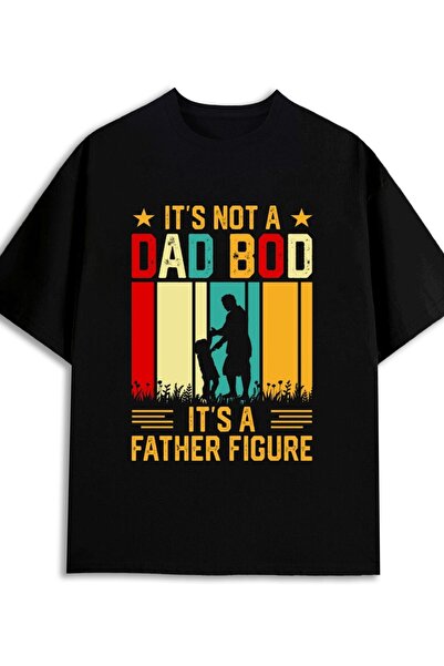 1001moda Men's Funny Dad Bod T-Shirt 100% Cotton 180GSM Humor Tee with "Dad F...