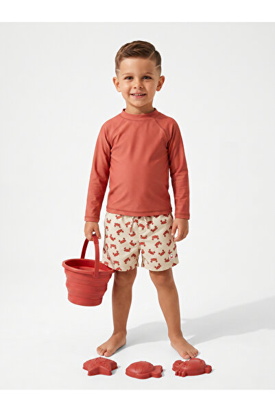 Tommy Bahama Yengeç UPF50+ Korumalı Erkek Mayo Seti 3-4 Yaş HEDİYELİ