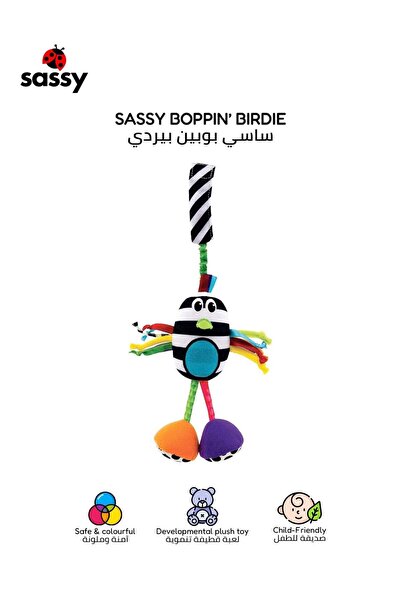 SASSY Boppin' Birdie Sensory Toy