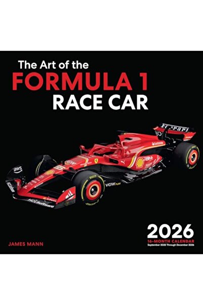 Motorbooks International The Art Of The Formula 1 Race Car 226 16Month Calend...