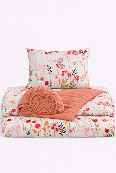 İQON Elastic Sheet Duvet Cover Set Single Size Outlt1 Grdnbyz